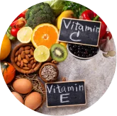 Vitamin C and E